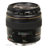 Lente Canon Ef 100mm
