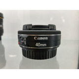 Lente Canon Ef 40mm F 2 8 Stm Seminova Garantia Loja Nf e