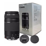 Lente Canon Ef 75 300mm F 4 5 6 Iii Autofoco Original Nf