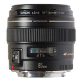 Lente Canon Ef 85mm