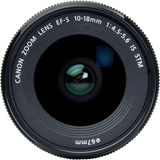 Lente Canon Ef s 10 18mm