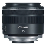 Lente Canon Rf 35mm F 1 8 Is Macro Stm Cor Preto