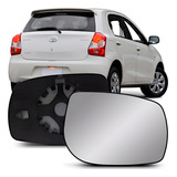 Lente Com Base Retrovisor Direito Etios 2012 2013 Metagal