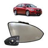 Lente Com Base Retrovisor Gm Cruze 2012 2013 14 15 2016 Ld