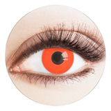 Lente Contato Lua De Sangue Vermelha 14mm Cosplay Halloween