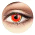 Lente Contato Vermelho Fatal 14mm Estojo Cosplay Halloween