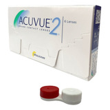 Lente De Contato Acuvue 2 Incolor Com Grau Johnson Brinde