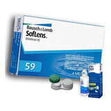 Lente De Contato Bausch Lomb Soflens 59 3 Pares 30 Dias 