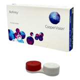 Lente De Contato Biofinity Coopervision Com Grau Brindes
