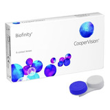 Lente De Contato Biofinity Incolor Com