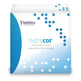 Lente De Contato Colorida Hidrocor Sem Borda Anual sem Grau