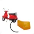 Lente Do Pisca Px200 Traseiro Novos (par) Vespa Piaggio 