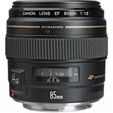 Lente Ef Canon 85mm F1 8 Novo