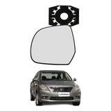 Lente Espelho Do Retrovisor C Base Ld Esquerdo Versa 10 14