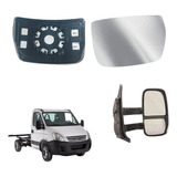Lente Espelho Retrovisor Iveco Daily 08 15 Inferior Ld Base
