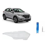 Lente Farol Honda Hrv Hr-v 2015 2016 2017 2018 C/ Silicone