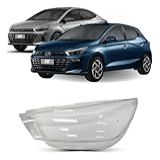 Lente Farol Hyundai HB20 HB20S 2023 2024 Sedan Hatch Esquerdo 