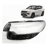 Lente Farol Jeep Compass 2022 2023 Lado Esquerdo