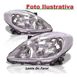 Lente Farol Principal Nissan Versa 2011