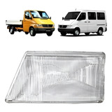 Lente Farol Sprinter 310/312 Lado Esquerdo De 1997 Ate 2002.