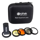 Lente Fotográfica Coral Lens Kit 37mm Orphek Kit Filtros