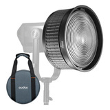 Lente Fresnel Bowens Godox Fls10 Para Iluminador Led Estudio