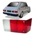 Lente Lanterna Traseira Fiat 147 Spazio Bicolor Jg 4 Peças