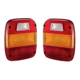 Lente Lanterna Traseira Ford Cargo 712 815 816 2425 2626 Par