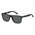 Lente Masculina Tommy Hilfiger Th 2043/s Preta Fosca, Cor Cinza, Design Oceânico
