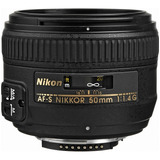 Lente Nikon 50mm F 1 4g Af s Fx Nota Fiscal