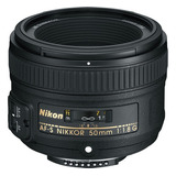 Lente Nikon 50mm F 1 8g Af s Fx Nota Fiscal