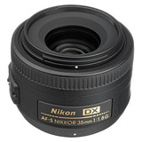 Lente Nikon Af s Dx Nikkor 35mm F 1 8g Dsrl Autofoco F1 8