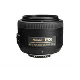 Lente Nikon Af s Nikkor 35mm F 1 8g Autofoco Pronta Entrega