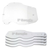 Lente Oculos 100 2 Geraçao Transparente Tear Off 10 Unid