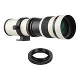 Lente Para Câmera D90 Ai-mount D50 Nikon Telephoto Mf