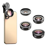 Lente Para Celular Apexel 5 Em 1 Hd Nota Fiscal Garantia