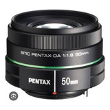 Lente Pentax Smc Da 50mm F/1.8 Novíssima