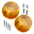 Lente Pisca Seta C/ Parafusos Cg Bolinha Ml 125 Turuna 76-82