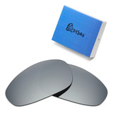 Lente Polarizada P Oakley Juliet Prata Titanium Glintbay