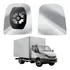 Lente Retrovisor Iveco Daily   Superior Direita   Com Base