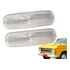 Lente Seta Pisca Lanterna Diant C10 C14 Veraneio Cristal Par
