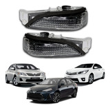 Lente Seta Retrovisor Corolla