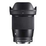 Lente Sigma 16mm F/1.4 Dc Dn Canon