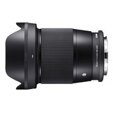 Lente Sigma 16mm F/1.4 Dc Dn Contemporary Para Sony Com Nf-e