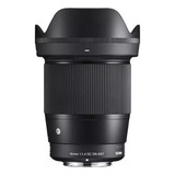 Lente Sigma 16mm F 1 4 Dc Dn Contemporary Pronta Entrega