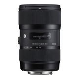 Lente Sigma 18 35mm F 1 8 Dc Hsm Art Para Câmera Canon