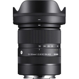 Lente Sigma 18 50mm