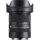Lente Sigma 18 50mm