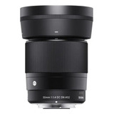 Lente Sigma 30mm F