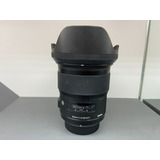Lente Sigma 50mm F/1.4 Art P/ Nikon Seminova Garanti 6 Meses